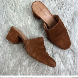 Madewell Women's The Walker Mule in Suede
